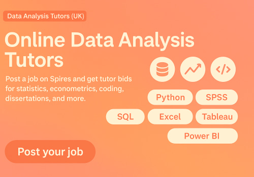 Data Analysis Tutors London